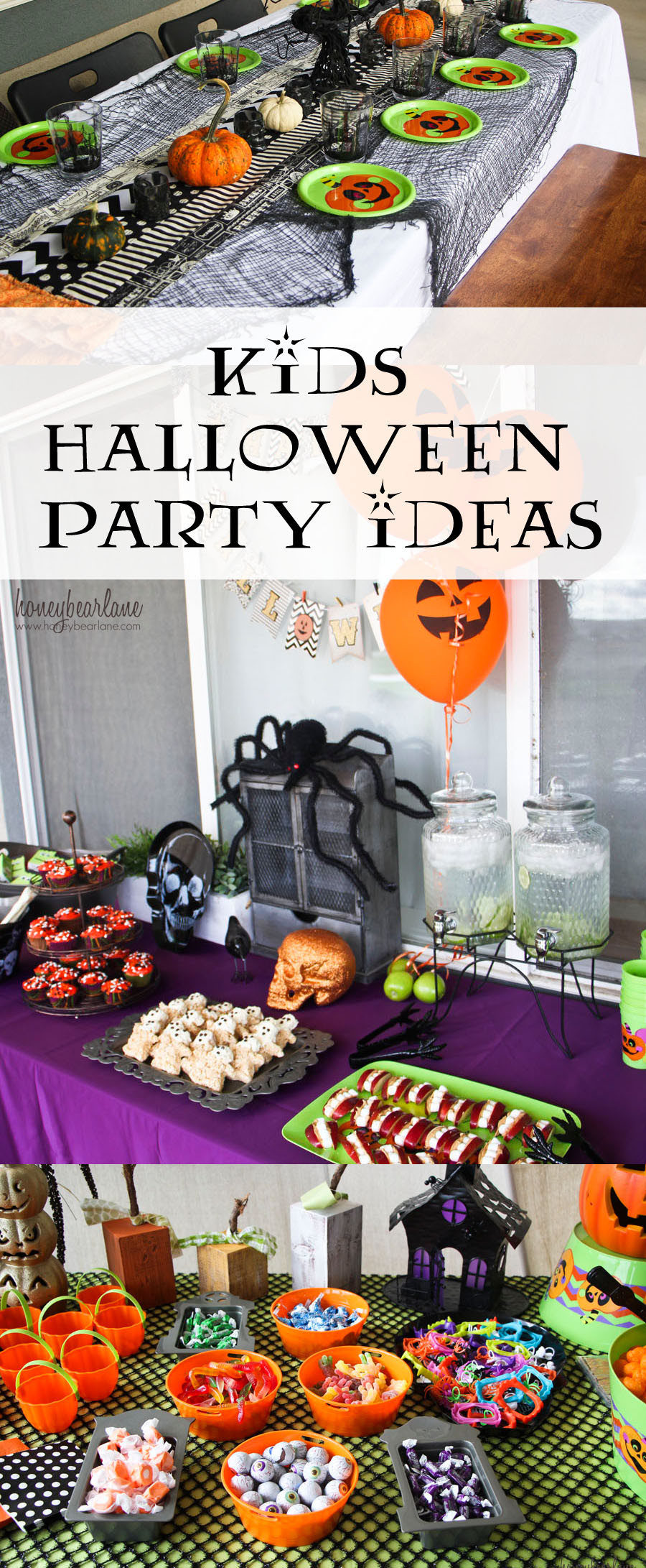 Halloween Bday Ideas
 Kids Halloween Party Ideas Honeybear Lane