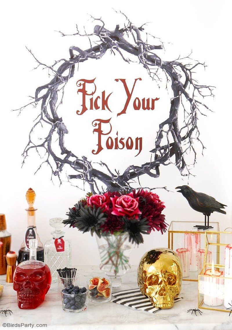 Halloween Party Ideas For Adults Content
 Creepy n Chic Halloween Cocktail Party Ideas Party