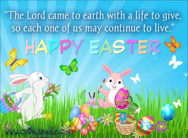 Happy Easter Wishes Quotes
 Happy Easter Wishes Quotes Cathy