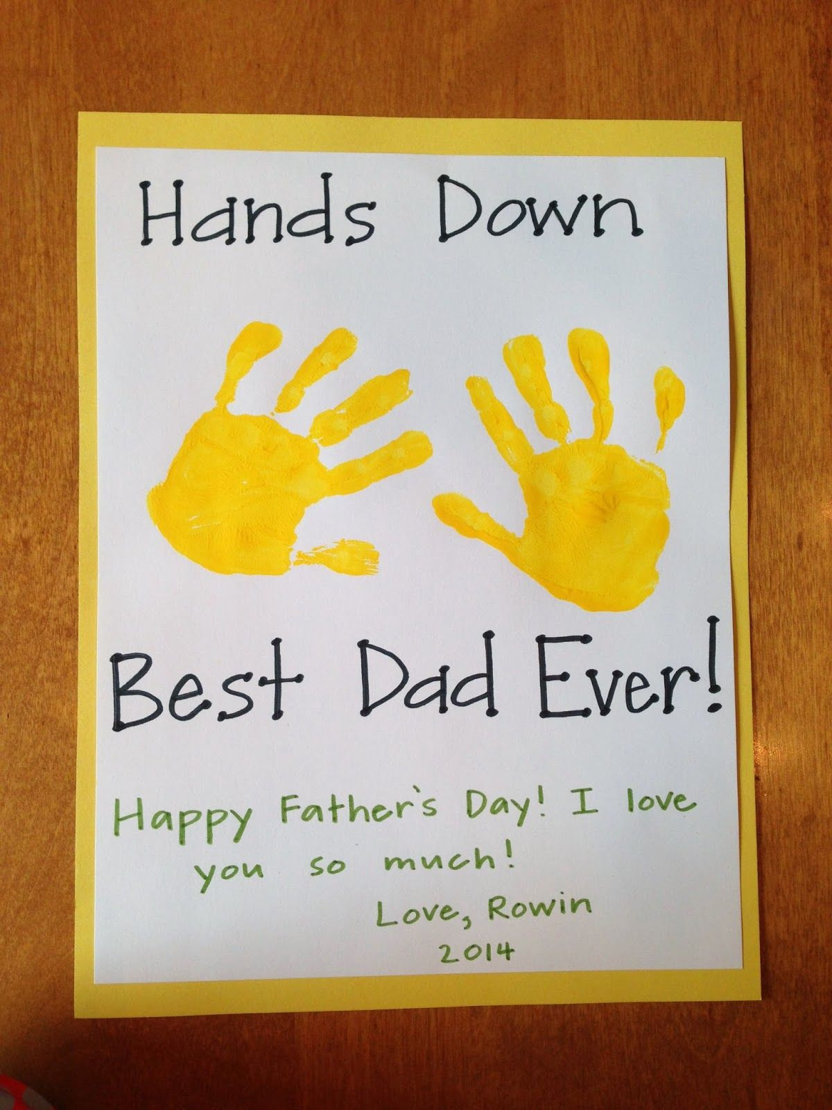 Happy Fathers Day Ideas
 Homemade Father s Day Card Teach Play Love