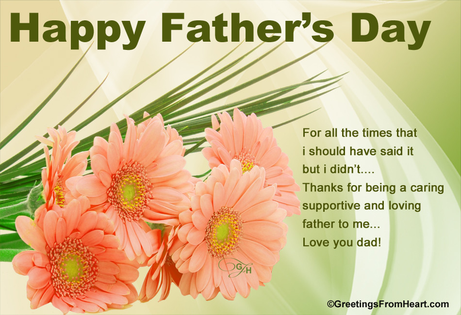 Happy Fathers Day To My Husband Quotes
 Happy Fathers Day Wishes From Daughter Son For Dad Husband