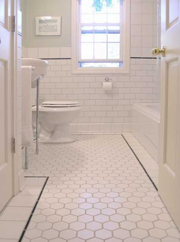 Hex Bathroom Floor Tile
 Hexagon Tiles