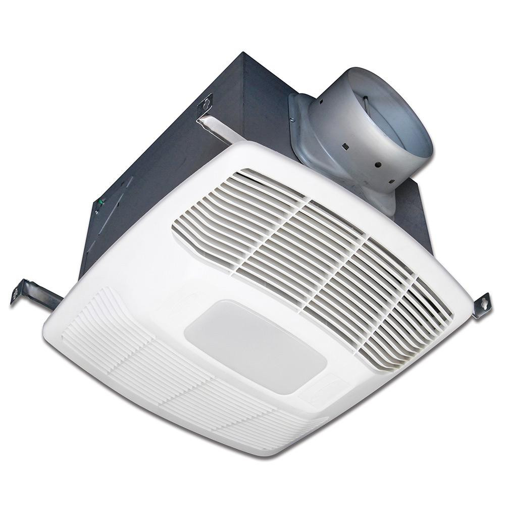 Home Depot Bathroom Exhaust Fans
 NuTone 70 CFM Ceiling Bathroom Exhaust Fan with Light and