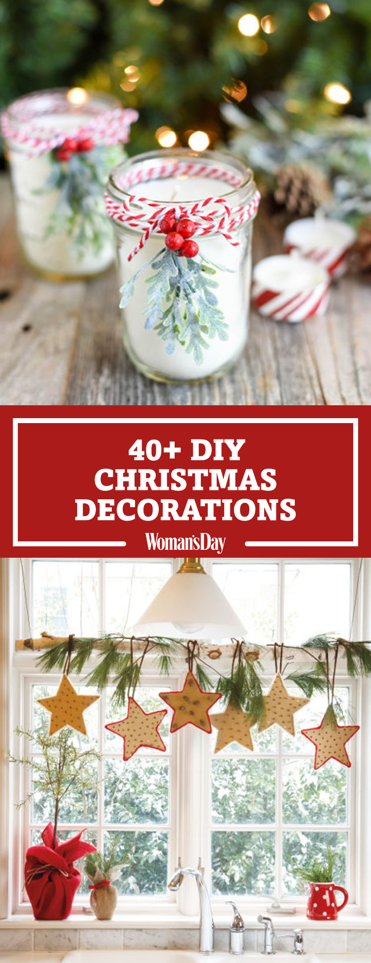Homemade Christmas Decoration Ideas
 47 Easy DIY Christmas Decorations Homemade Ideas for