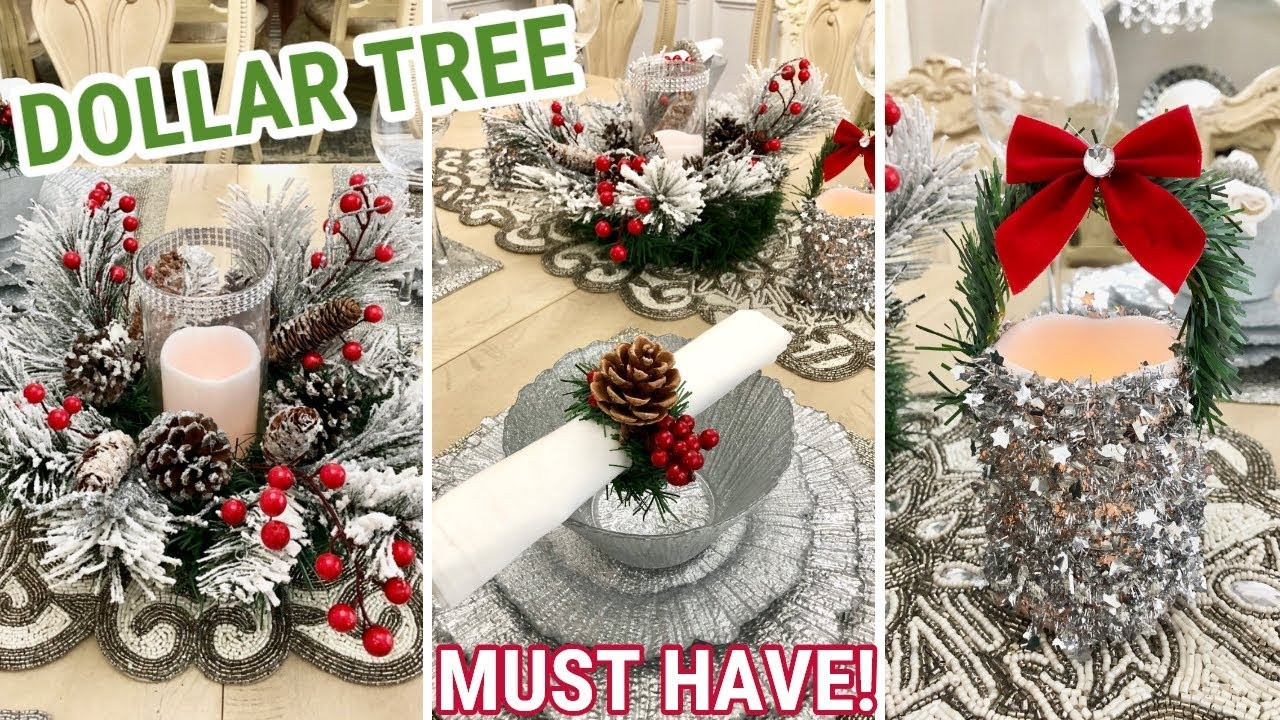 Homemade Christmas Decoration Ideas
 Dollar Tree DIY Christmas Decor