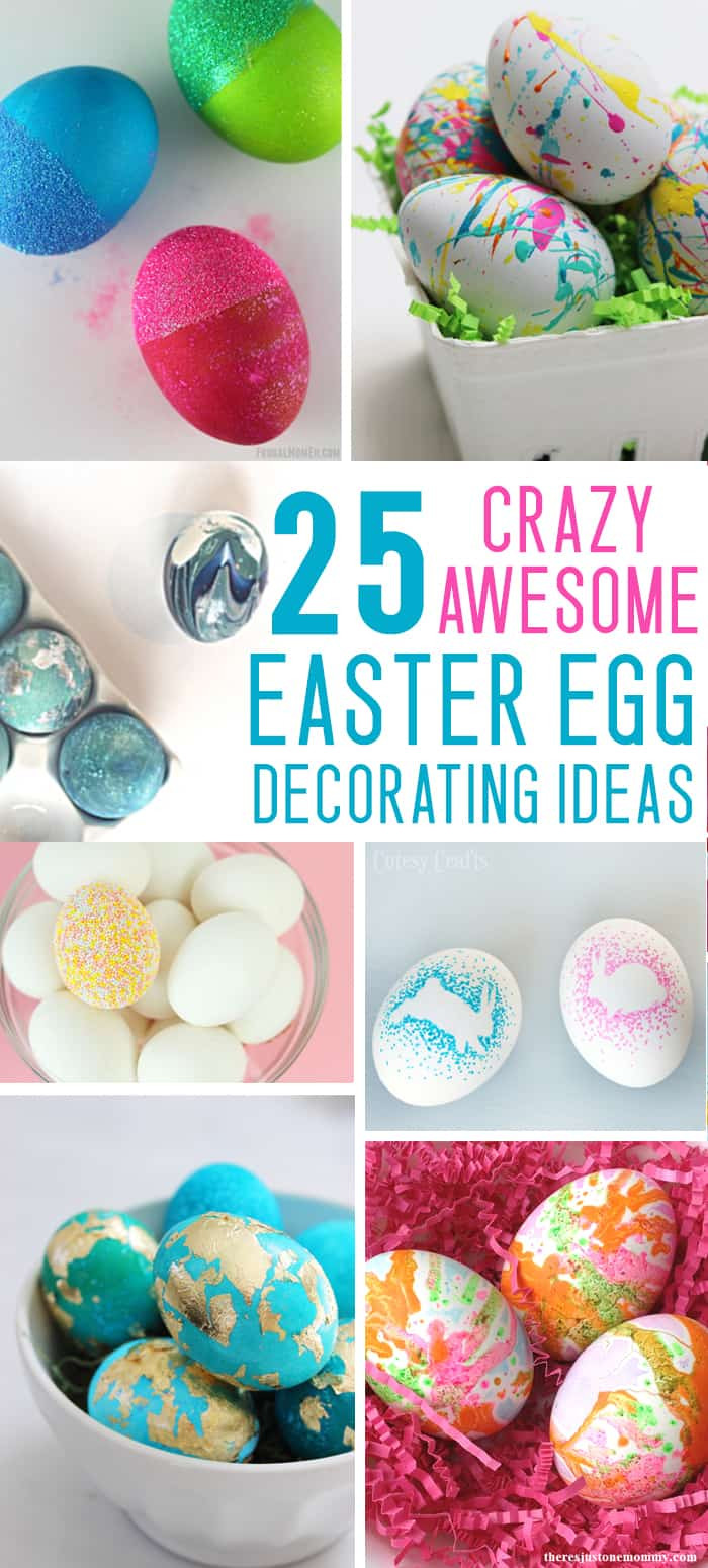 Ideas For Easter Eggs
 25 Easter Egg Decorating Ideas Mommy on Purpose