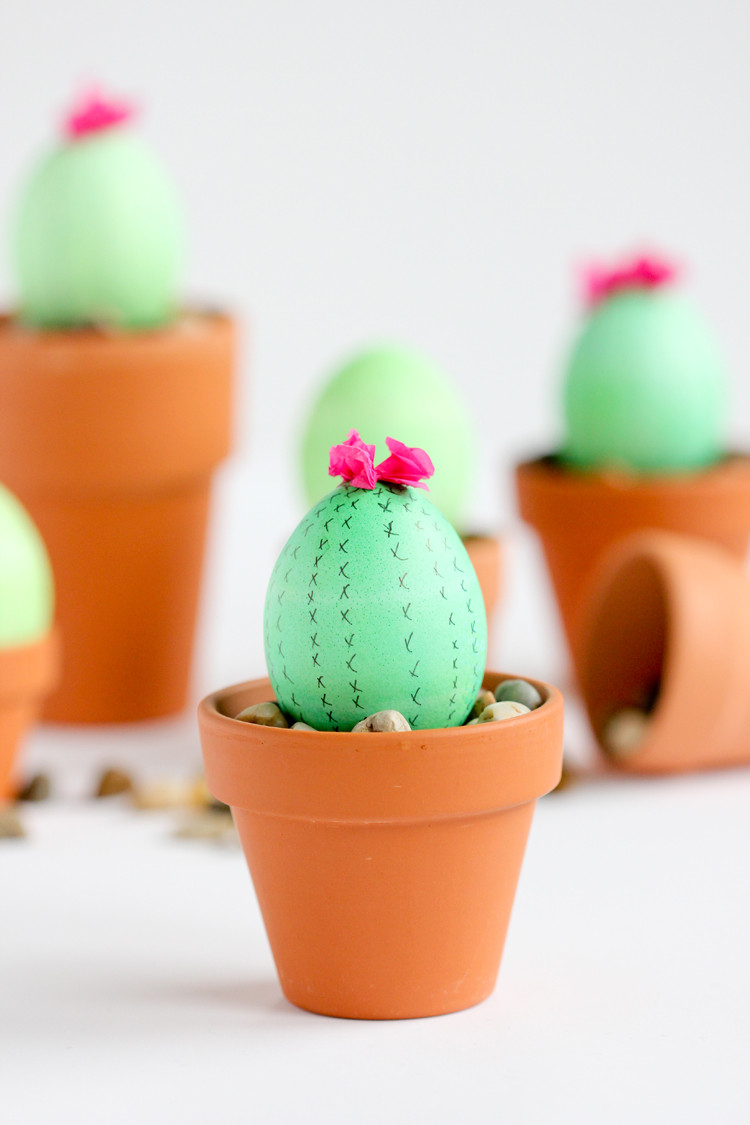 Ideas For Easter Eggs
 Cactus Easter Eggs