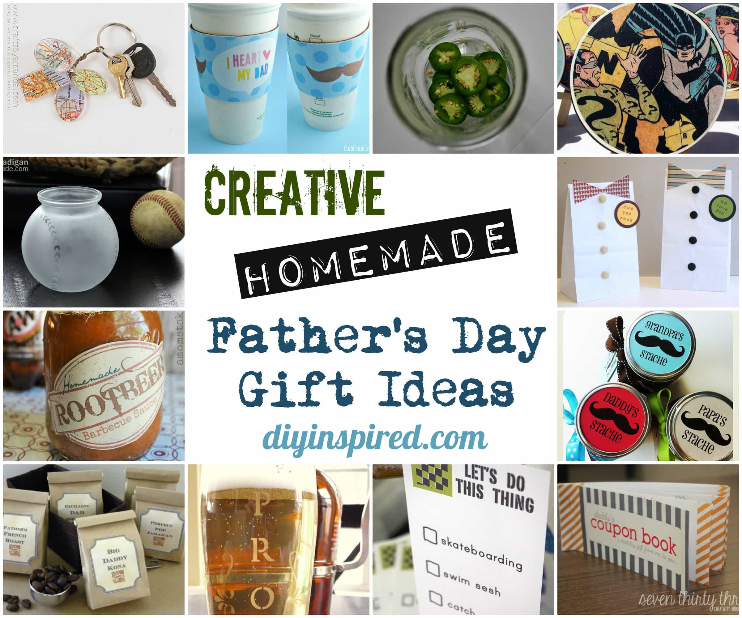 Ideas For Fathers Day Gifts
 Creative Homemade Father’s Day Gift Ideas DIY Inspired
