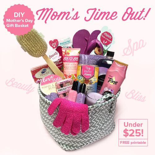 Ideas For Mothers Day Baskets
 DIY Mother’s Day Gift Basket – Mom’s Time Out Under $25