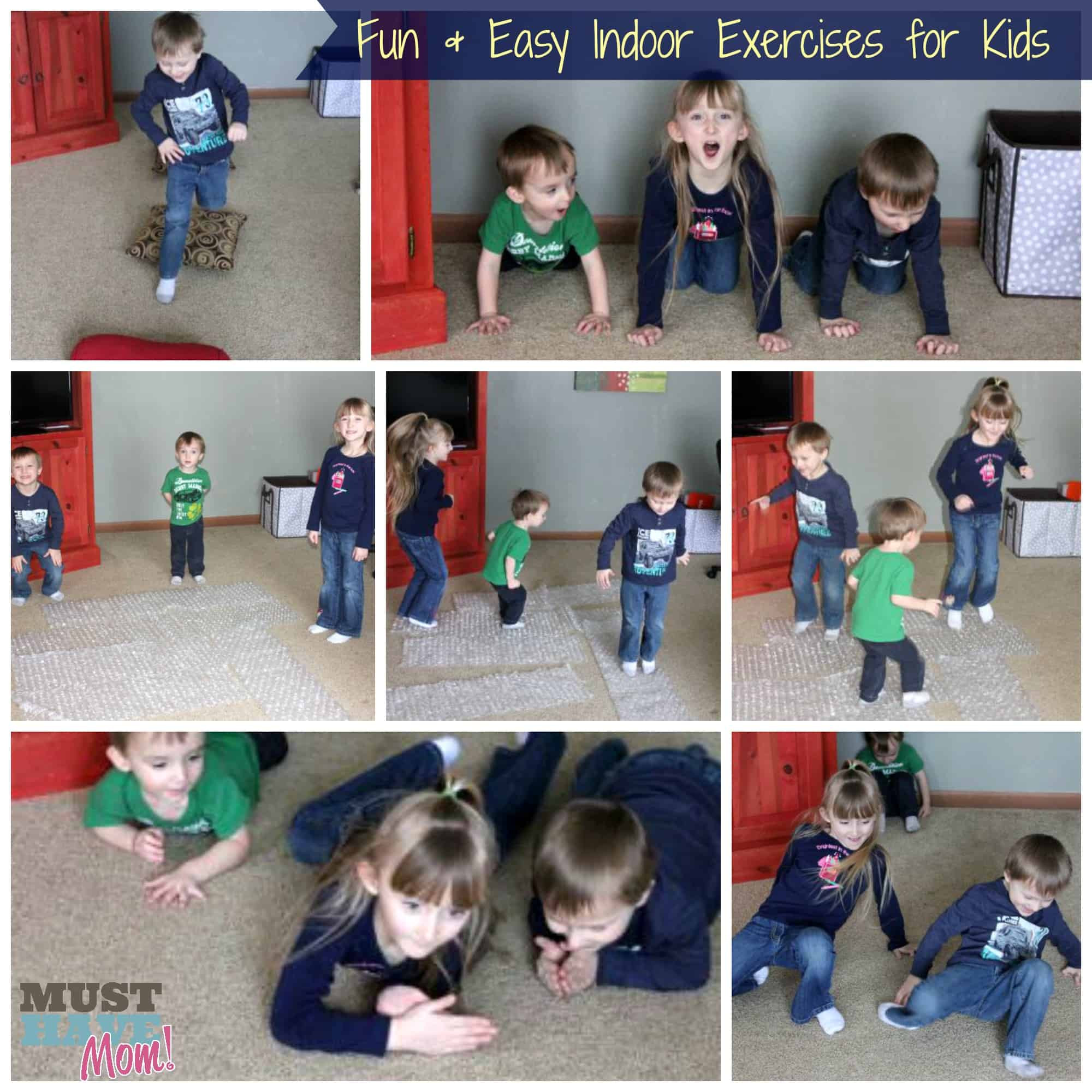 Indoor Exercise For Kids
 Making Indoor Exercise Fun For Kids This Winter Must