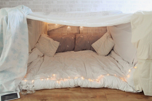 Build A Fort In Your Living Room