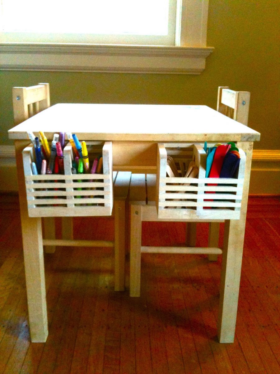 Kids Art Desk With Storage
 Playful IKEA Kids Table Designs And Ways To Improve Them