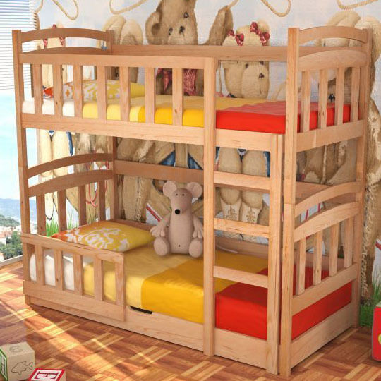 Kids Bunk Beds With Storage
 Kids Bed MACIEJ with Mattresses Bunk Bed Storage