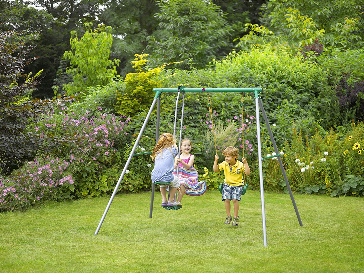 Kids Garden Swing
 Kids Garden Outdoor Playset Swing Childrens Play Swing Set