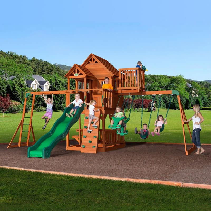 Kids Outdoor Playground
 Backyard Playground and Swing Sets Ideas Backyard Play