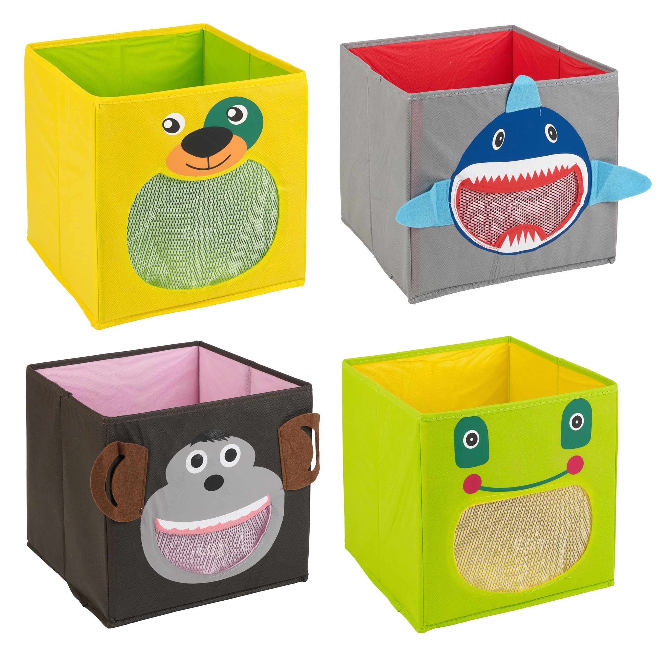 Kids Storage Boxes
 Kids Toy Storage Box Non Woven Fabric Collapsible