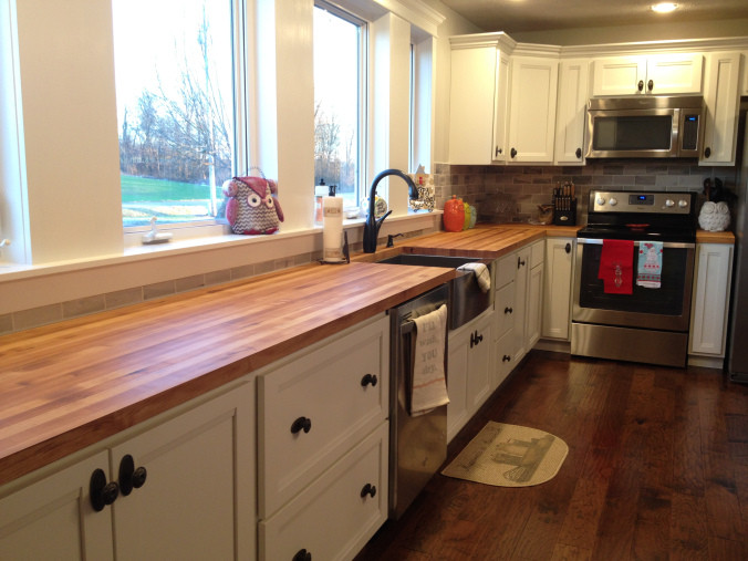 Kitchen Butcher Block Counter
 My Take on Butcher Block Countertops "Woodn t" You Like