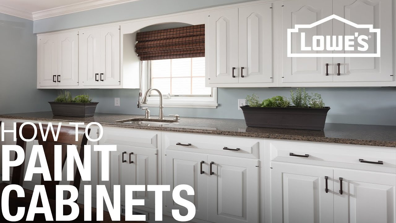 Kitchen Cabinet Paint White
 How To Paint Cabinets