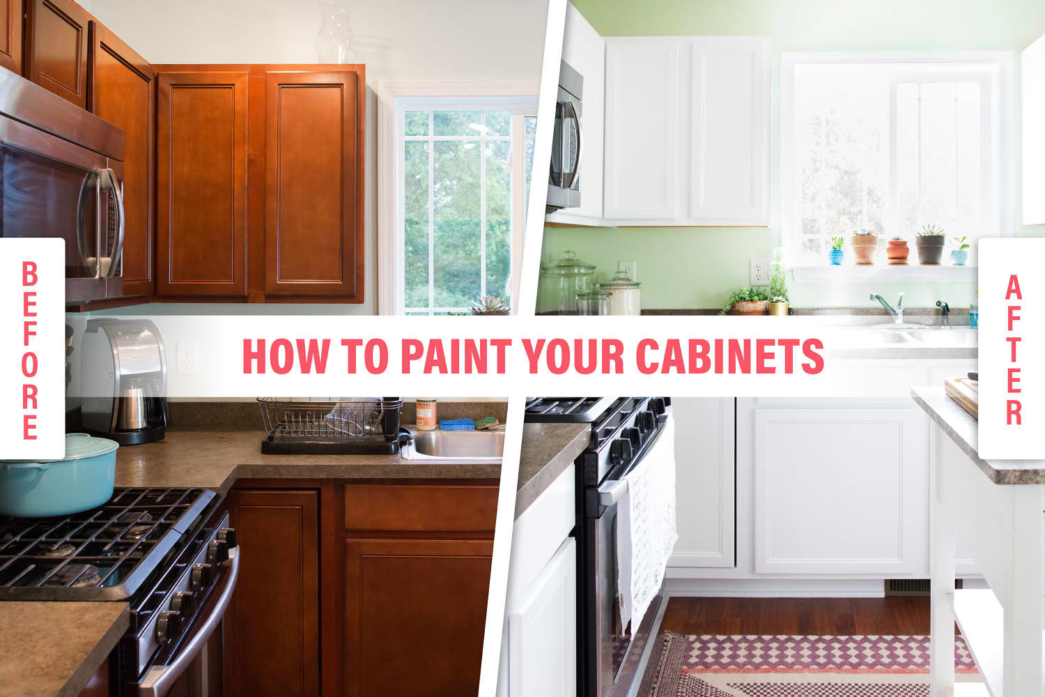 Kitchen Cabinet Paint White
 How To Paint Wood Kitchen Cabinets with White Paint