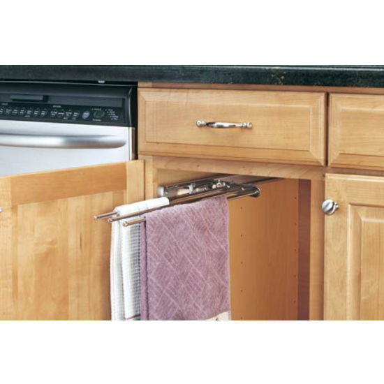 Kitchen Cabinet Towel Bar
 Cabinetstorage Kitchen Cabinet 3 Prong Towel Bar by