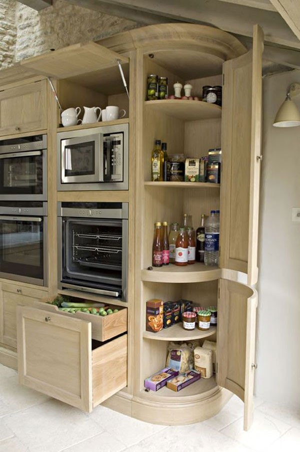 Kitchen Corner Cabinet Storage
 Fabulous Hacks to Utilize The Space of Corner Kitchen Cabinets