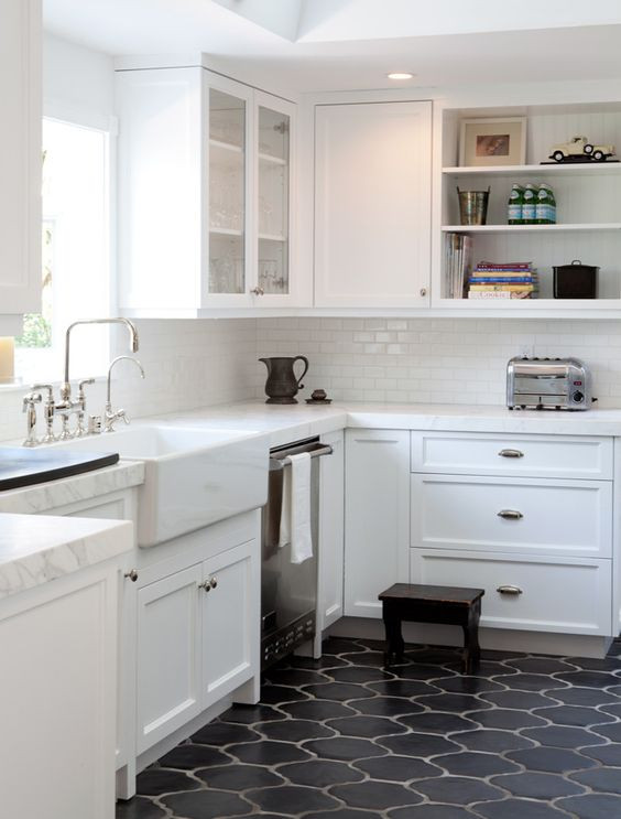 Kitchen Floor Designs
 30 Practical And Cool Looking Kitchen Flooring Ideas