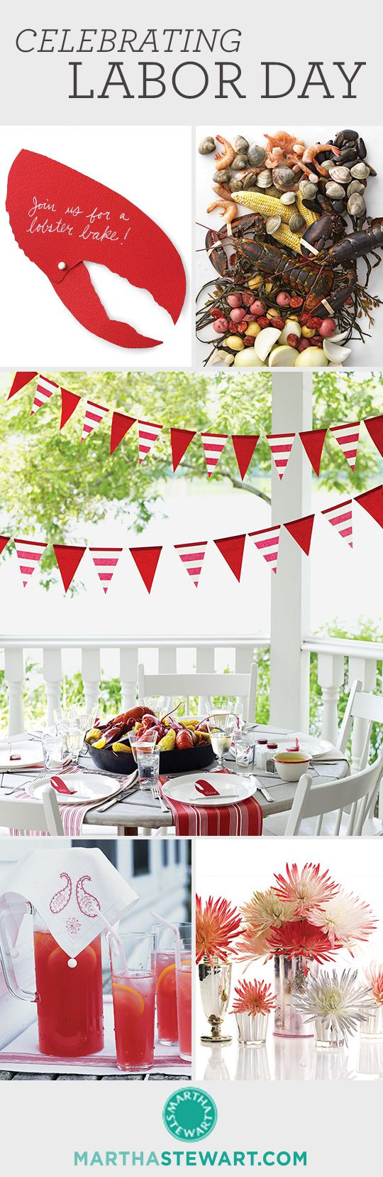 Labor Day Decoration Ideas
 Celebrate Labor Day with our invitations decor ideas and