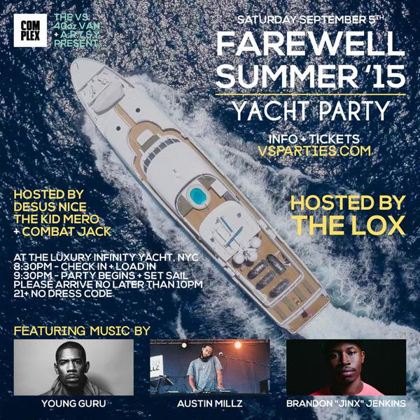 Labor Day Party Nyc
 TheVS Yacht Party Labor Day Weekend New York City