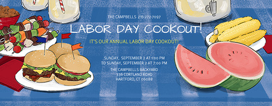 Labor Day Picnic Ideas
 Invitations Free eCards and Party Planning Ideas from Evite
