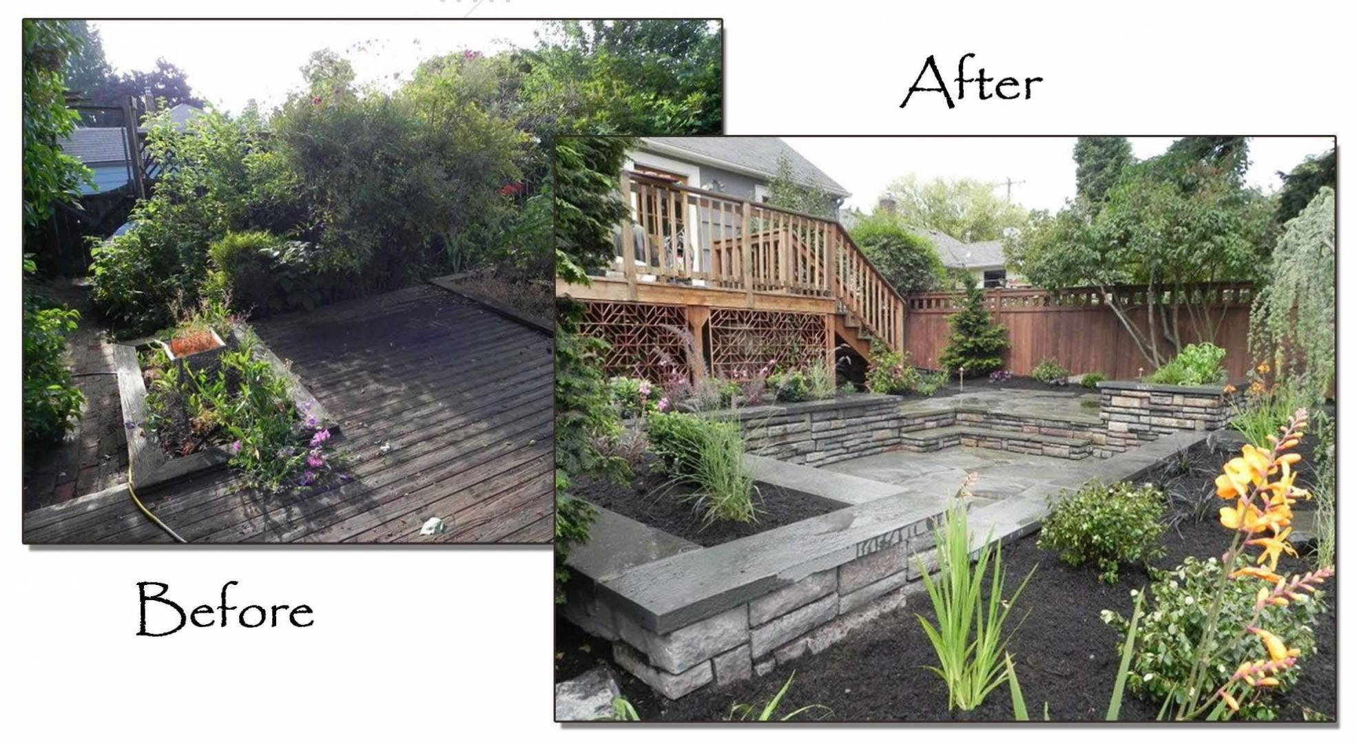 Landscape Design Seattle
 Seattle Landscape Design before and after — Sublime Garden