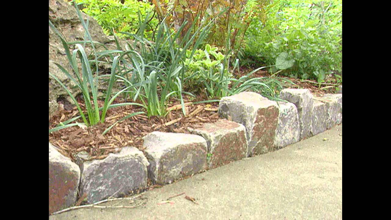 Landscape Edging Stone
 [Garden Ideas] Stone garden edging ideas