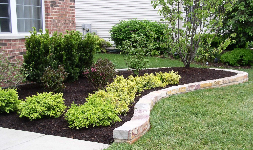 Landscape Edging Stone
 Curved Natural Stone Edging