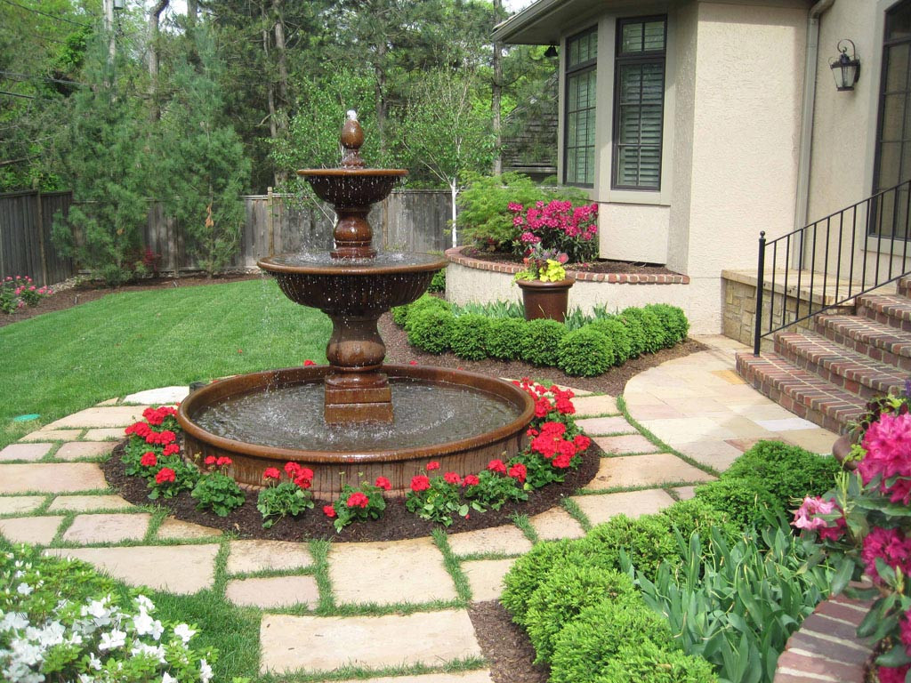 Landscape Fountain Ideas
 Landscape Water Fountains is an Integral Part of Yard