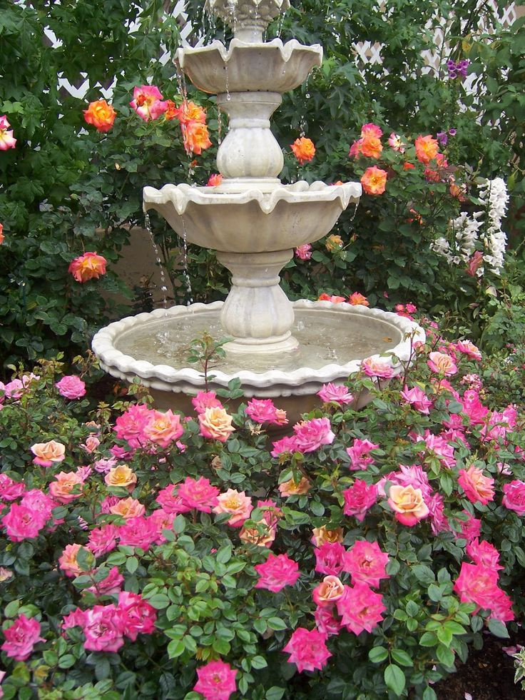 Landscape Fountain Ideas
 17 Best images about Fountain landscaping on Pinterest