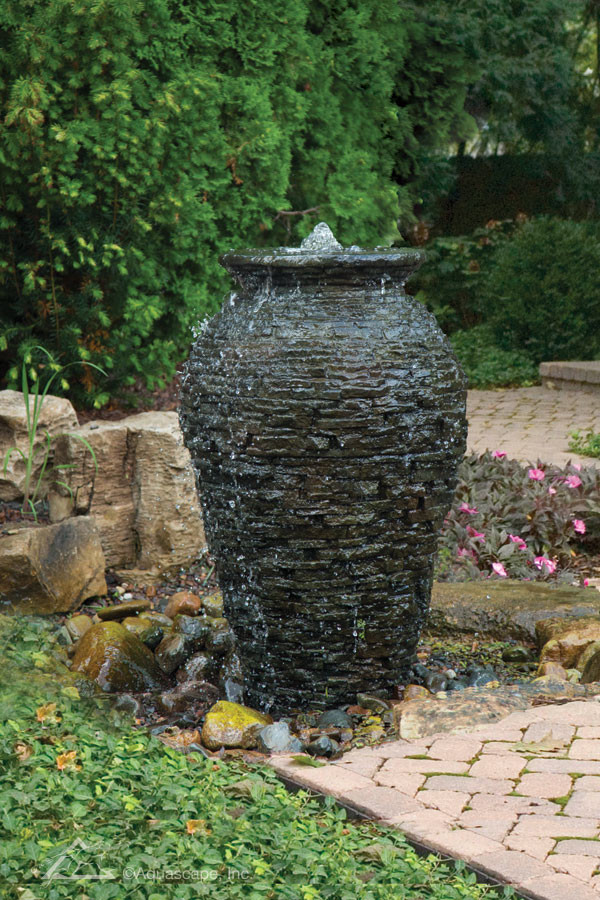 Landscape Water Fountains
 Backyard Fountains DIY Water Feature