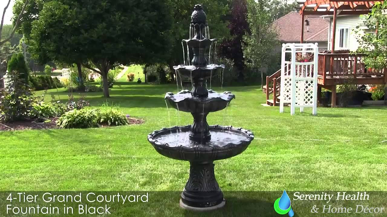 Landscape Water Fountains
 Outdoor Floor Fountain Landscape Garden Water Feature