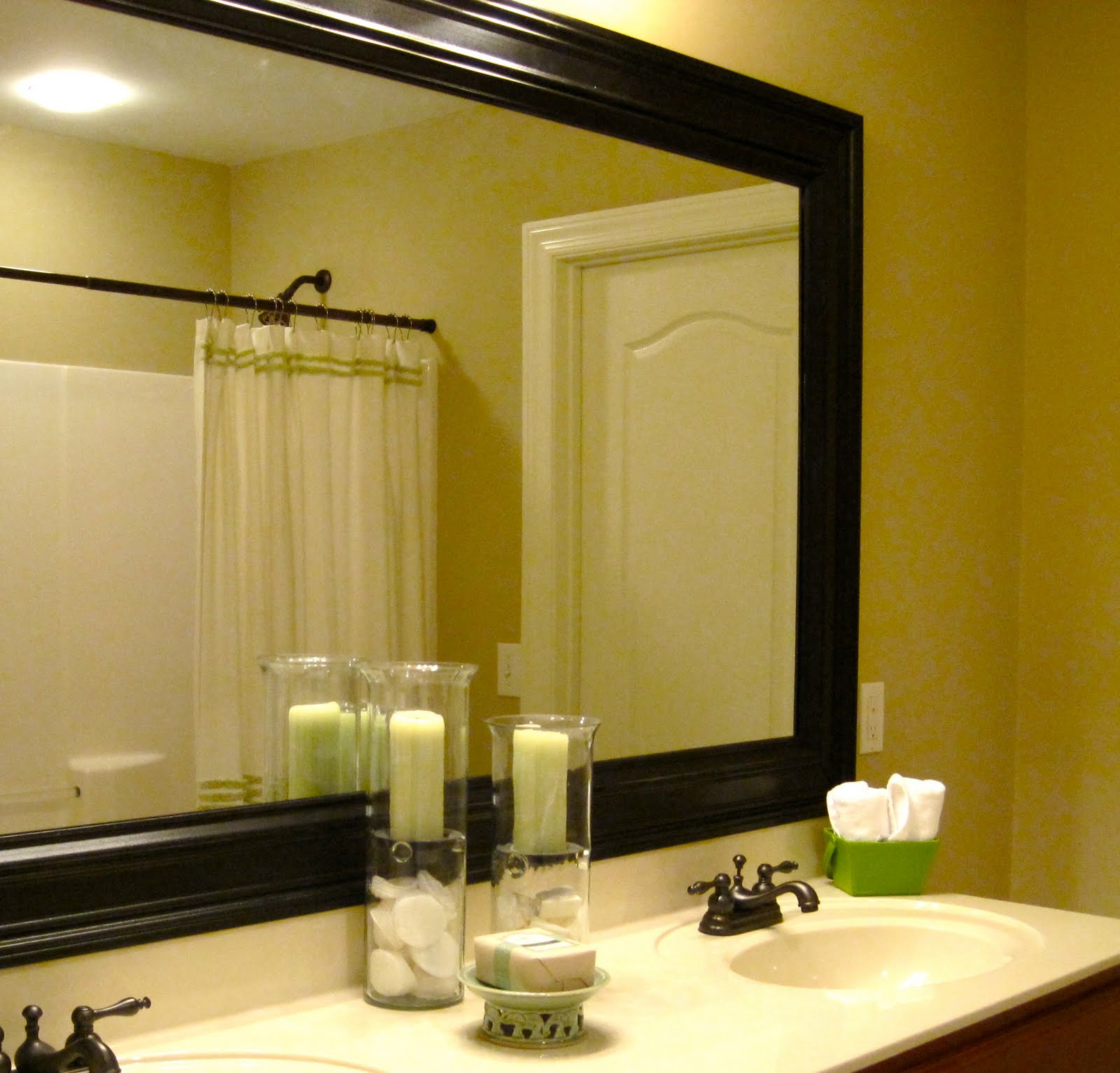 Large Framed Mirrors For Bathroom
 Remodelaholic