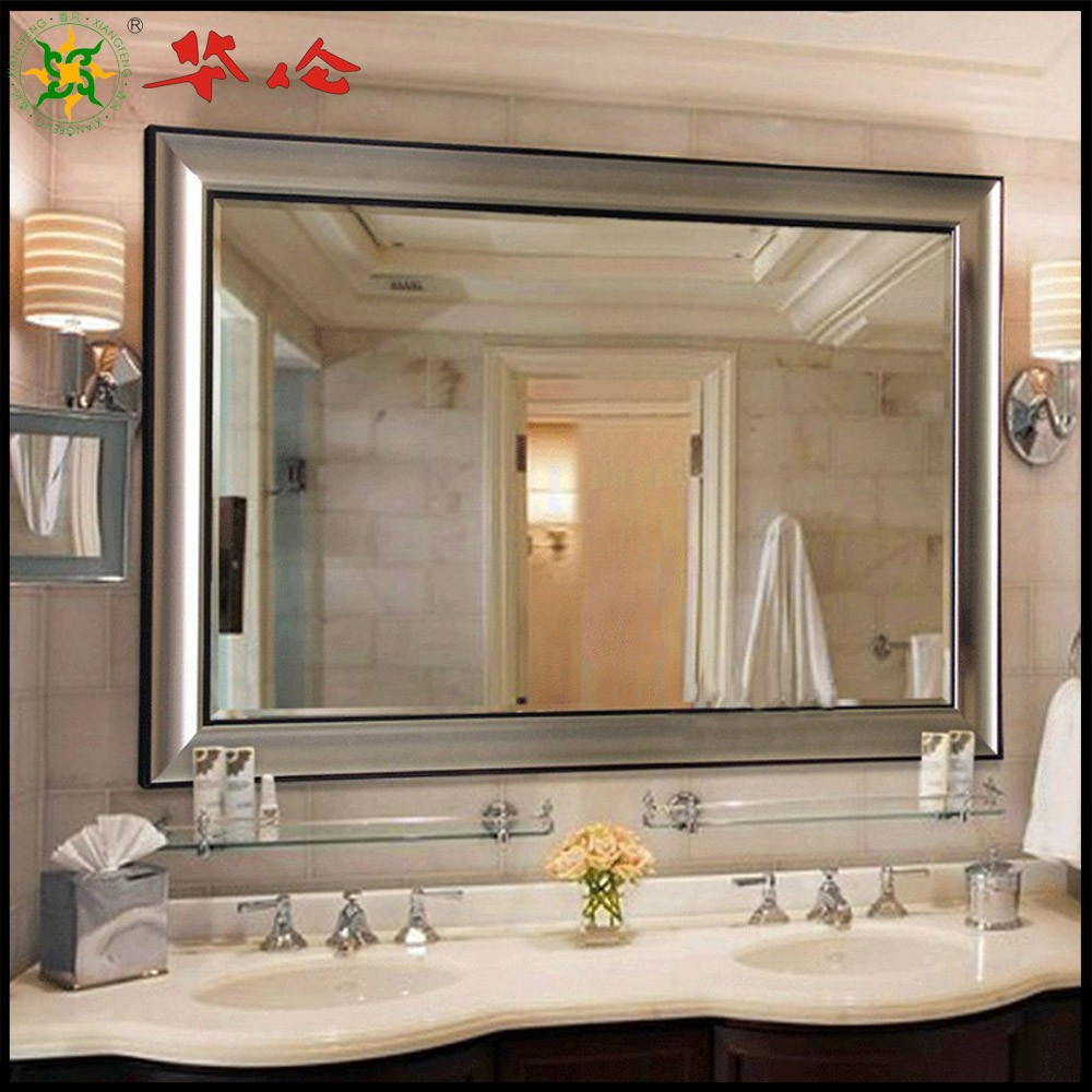 Large Framed Mirrors For Bathroom
 Bathroom Enchanting Framed Bathroom Mirrors