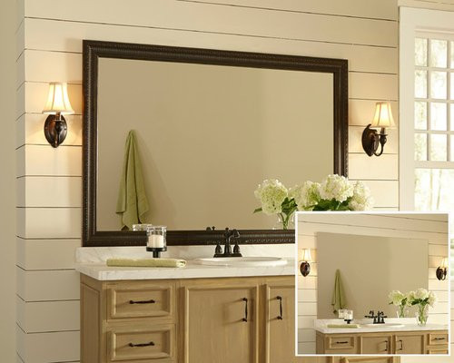Large Framed Mirrors For Bathroom
 Framed Bathroom Mirror