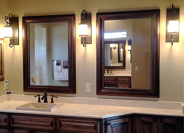 Large Framed Mirrors For Bathroom
 Framed bathroom mirrors rustic wood framed mirror large