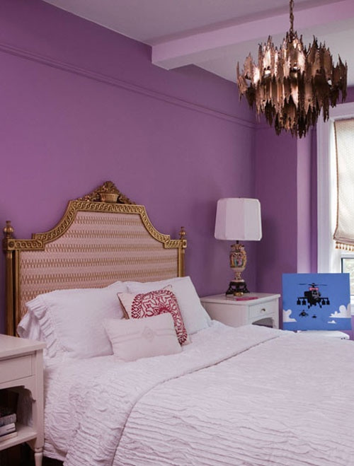Lavender Bedroom Walls
 Purple Accents In Bedrooms – 51 Stylish Ideas DigsDigs