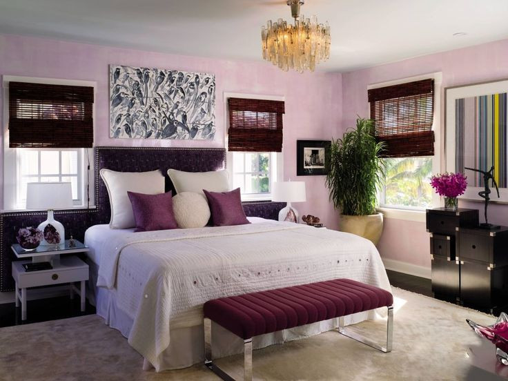 Lavender Bedroom Walls
 10 Beautiful Master Bedrooms with Purple Walls