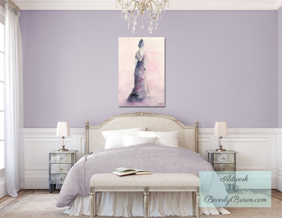 Lavender Paint For Bedroom
 Peaceful Bedroom Benjamin Moore Lavender Mist