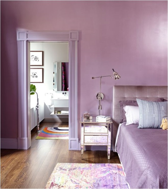 Lavender Paint For Bedroom
 Decorating with Monochromatic Color