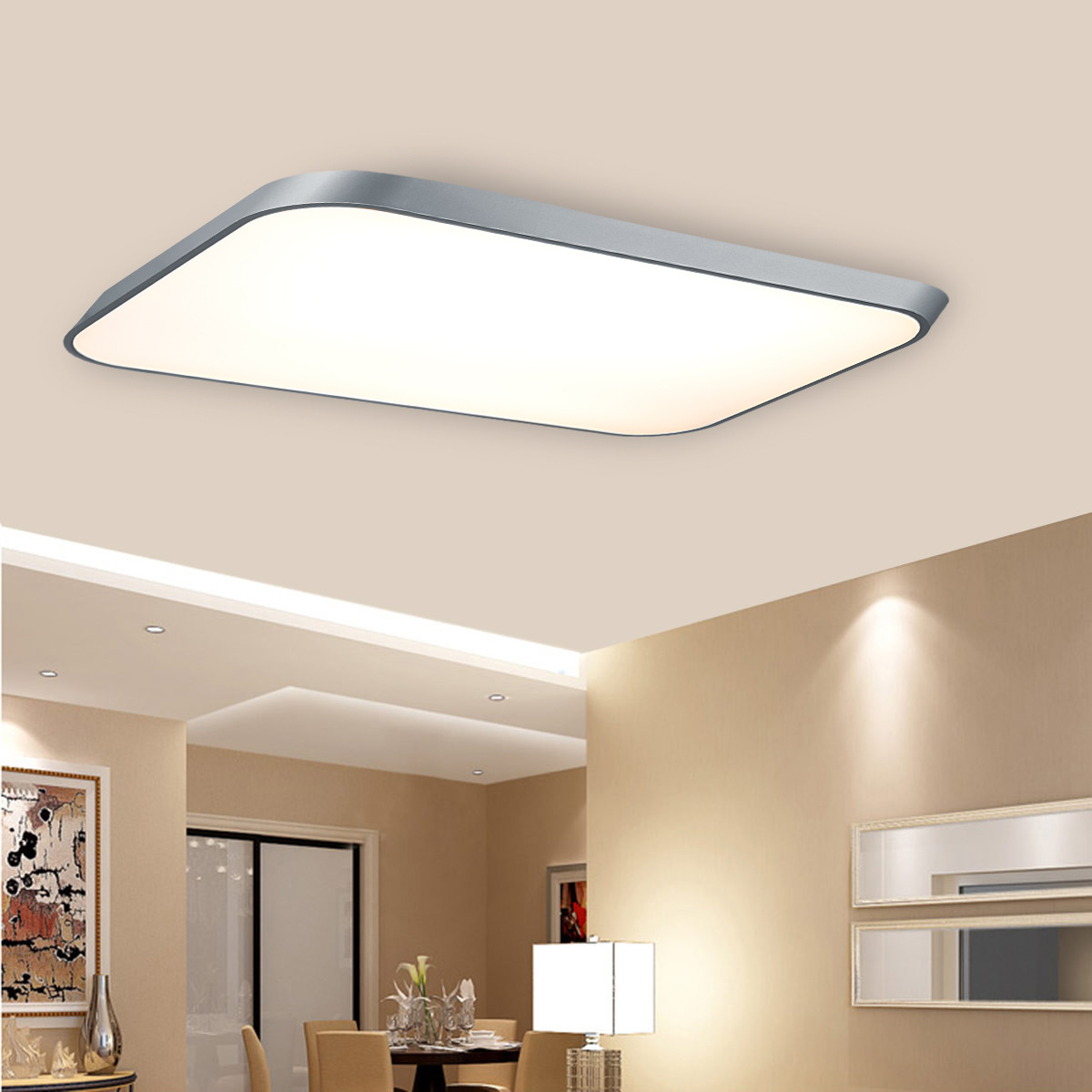 Led Kitchen Ceiling Lights
 42W Thin LED Flush Mounted Ceiling Modern Wall Kitchen