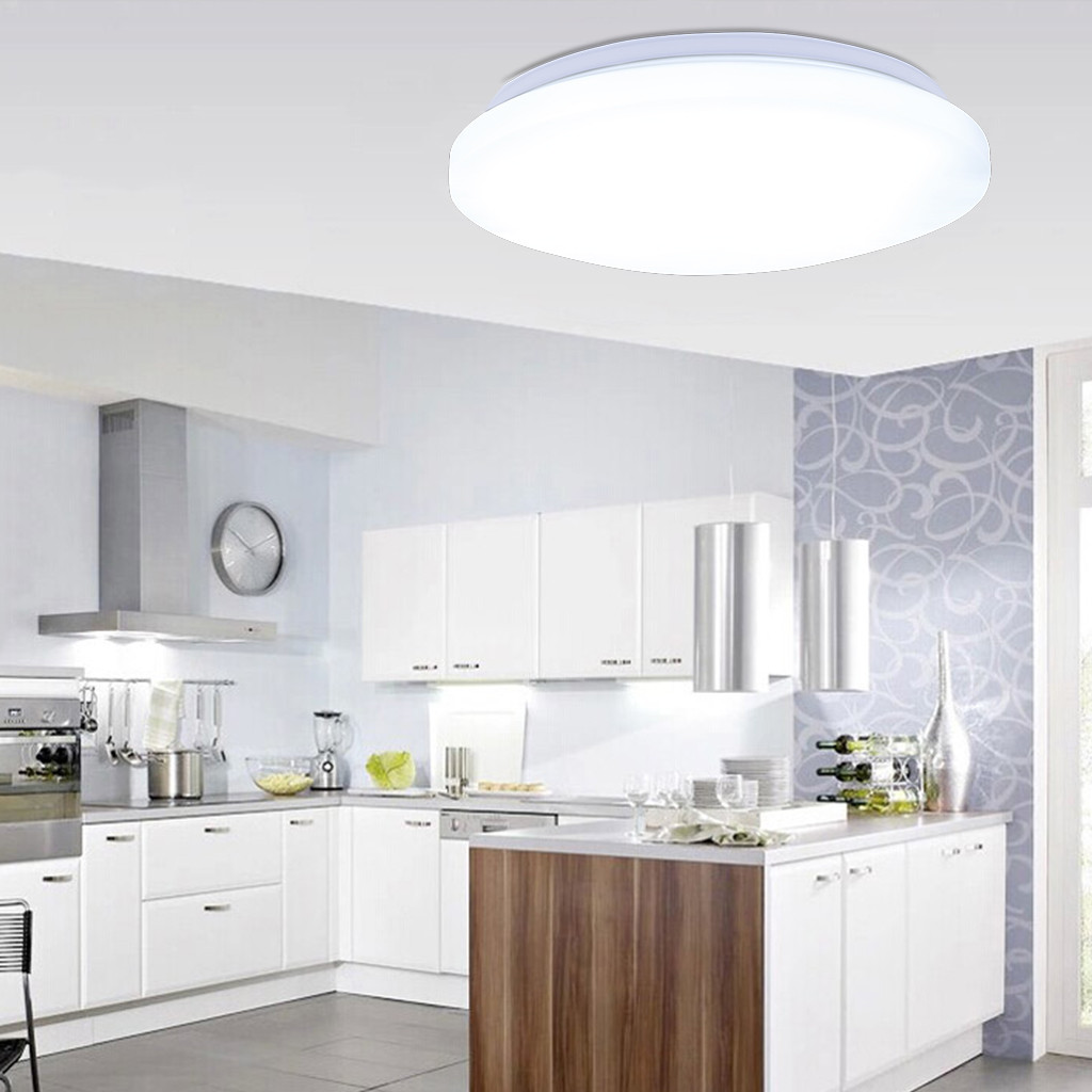 Led Kitchen Ceiling Lights
 Bright 18W Round Flush Mount LED Ceiling Light Kitchen