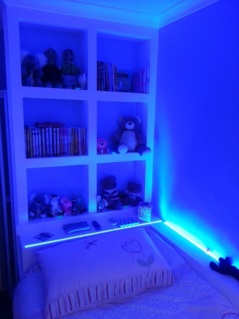 Led Lighting For Bedroom
 RGB tape used for bedroom LED lights