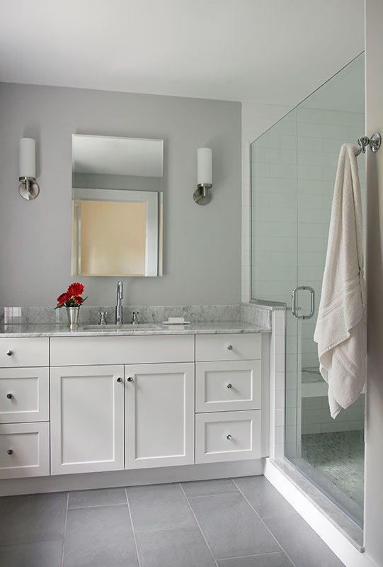 Light Gray Bathroom
 39 light gray bathroom tile ideas and pictures