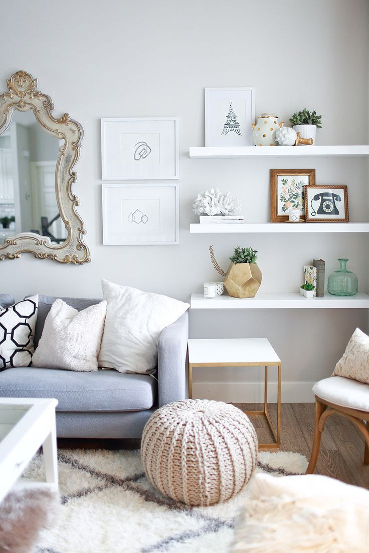 Living Room Shelves Ideas
 10 Ways To Work With Floating White Shelves