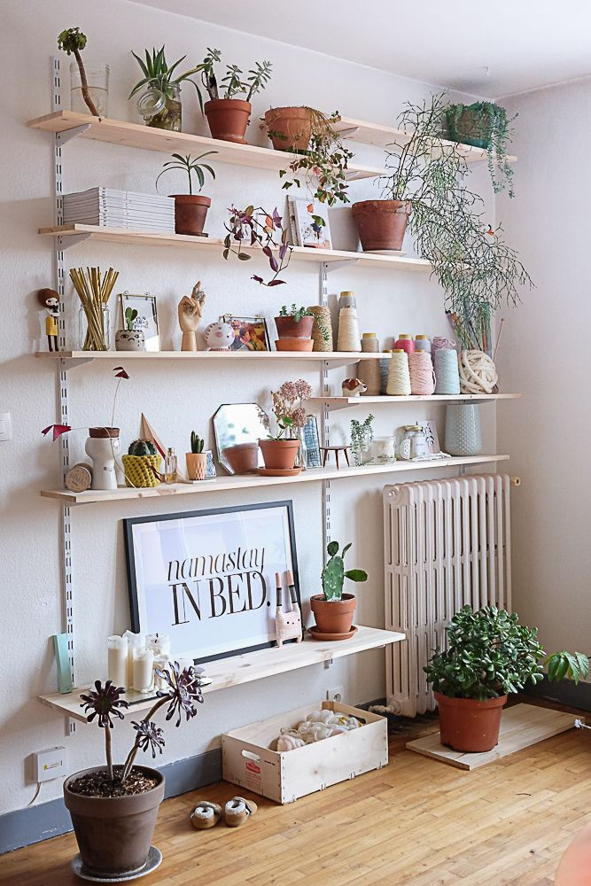 Living Room Shelves Ideas
 Decorating Ideas For Plant Shelves In Living Room